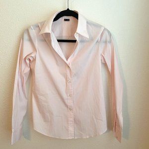 Theory Women's Button Down Shirt | Pink | Small